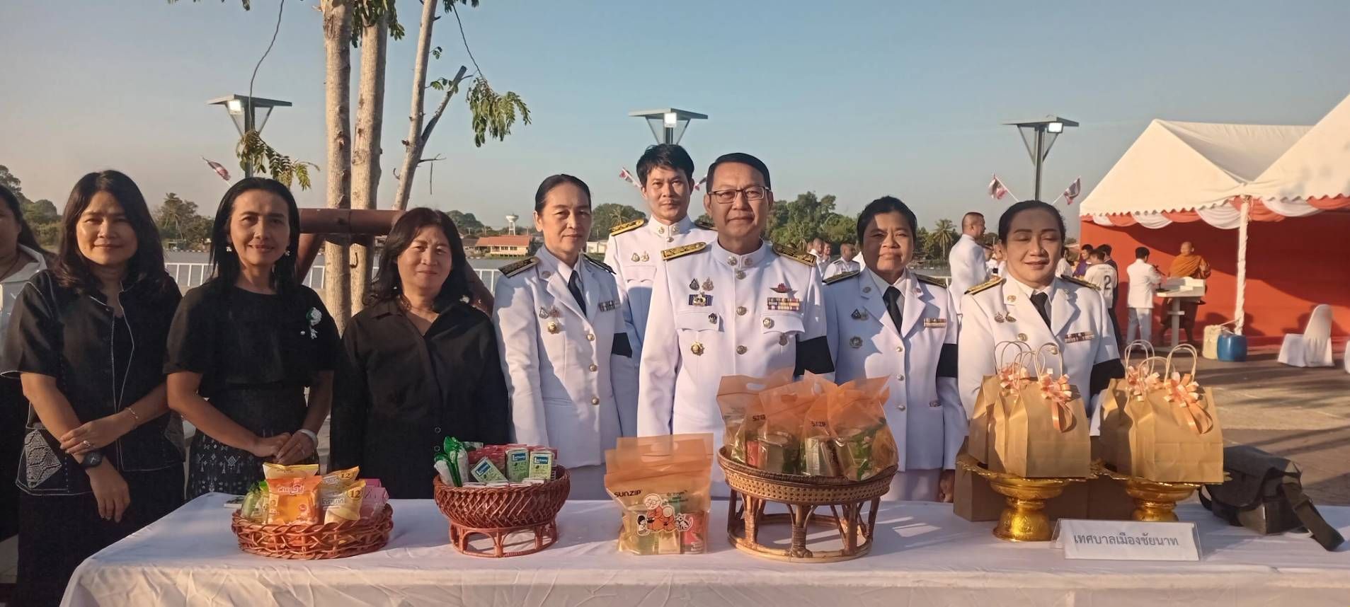 🕊📌พช.ชัยนาท ร่วมประกอบพิธีทำบุญตักบาตรเฉลิมพระเกียรติ สมเด็จพระเจ้าลูกเธอ เจ้าฟ้าสิริวัณณวรี นารีรัตนราชกัญญา เนื่องในวันคล้ายวันประสูติ 8 มกราคม 2569