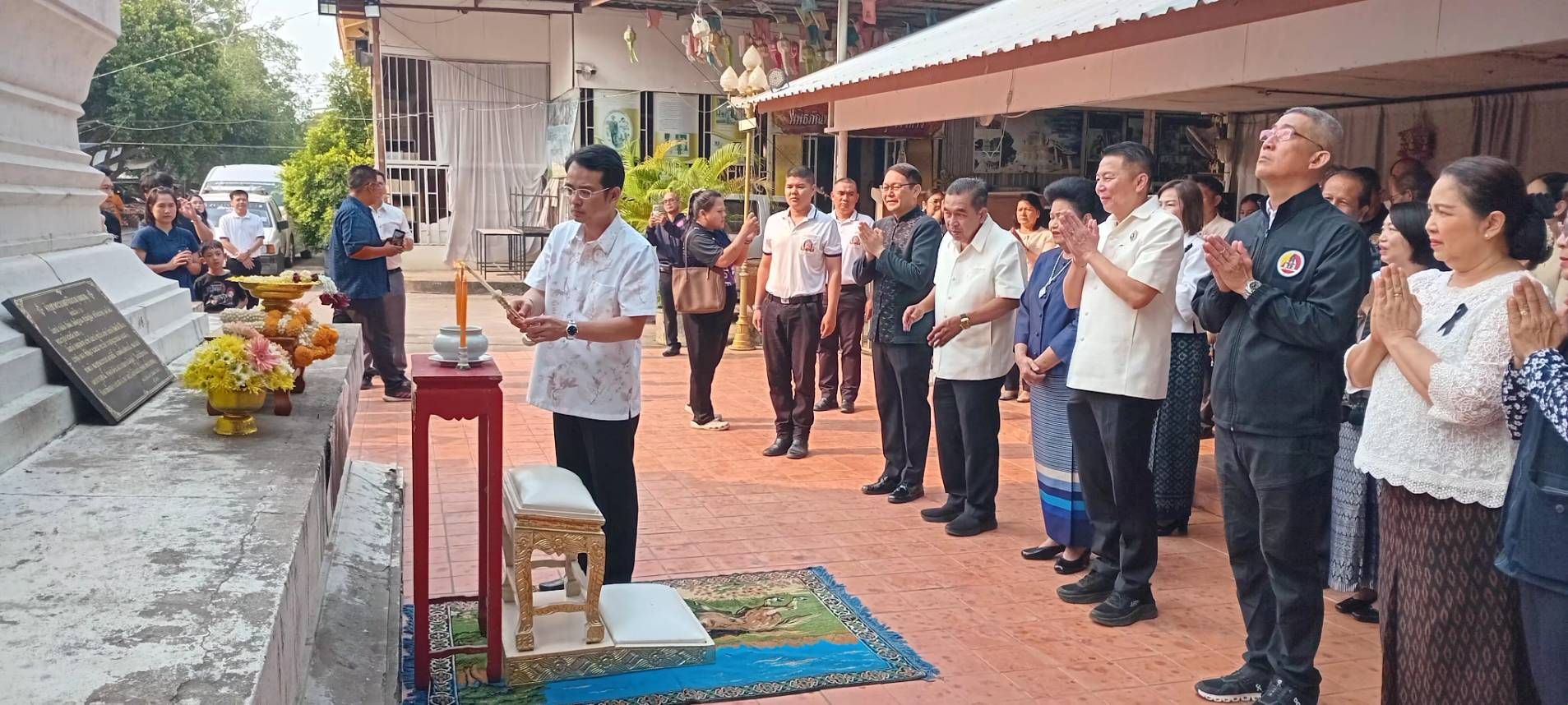 🕊📌พช.ชัยนาท ร่วมพิธีสรงน้ำพระมหาเถระ เนื่องในเทศกาลสงกรานต์และวันขึ้นปีใหม่ไทย พ.ศ. 2569 สืบสานประเพณีอันดีงามของชาวพุทธ